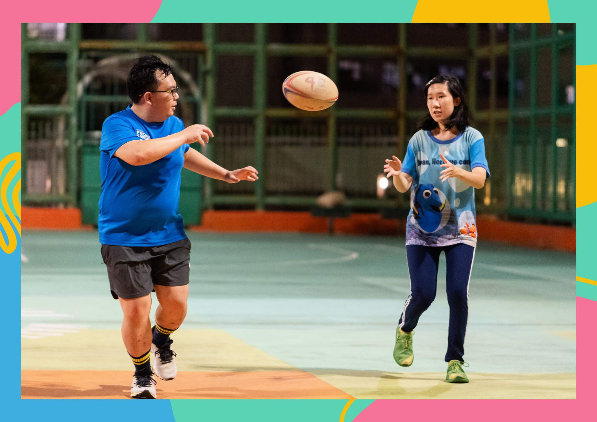 National Games - "Active 8" - Touch Rugby