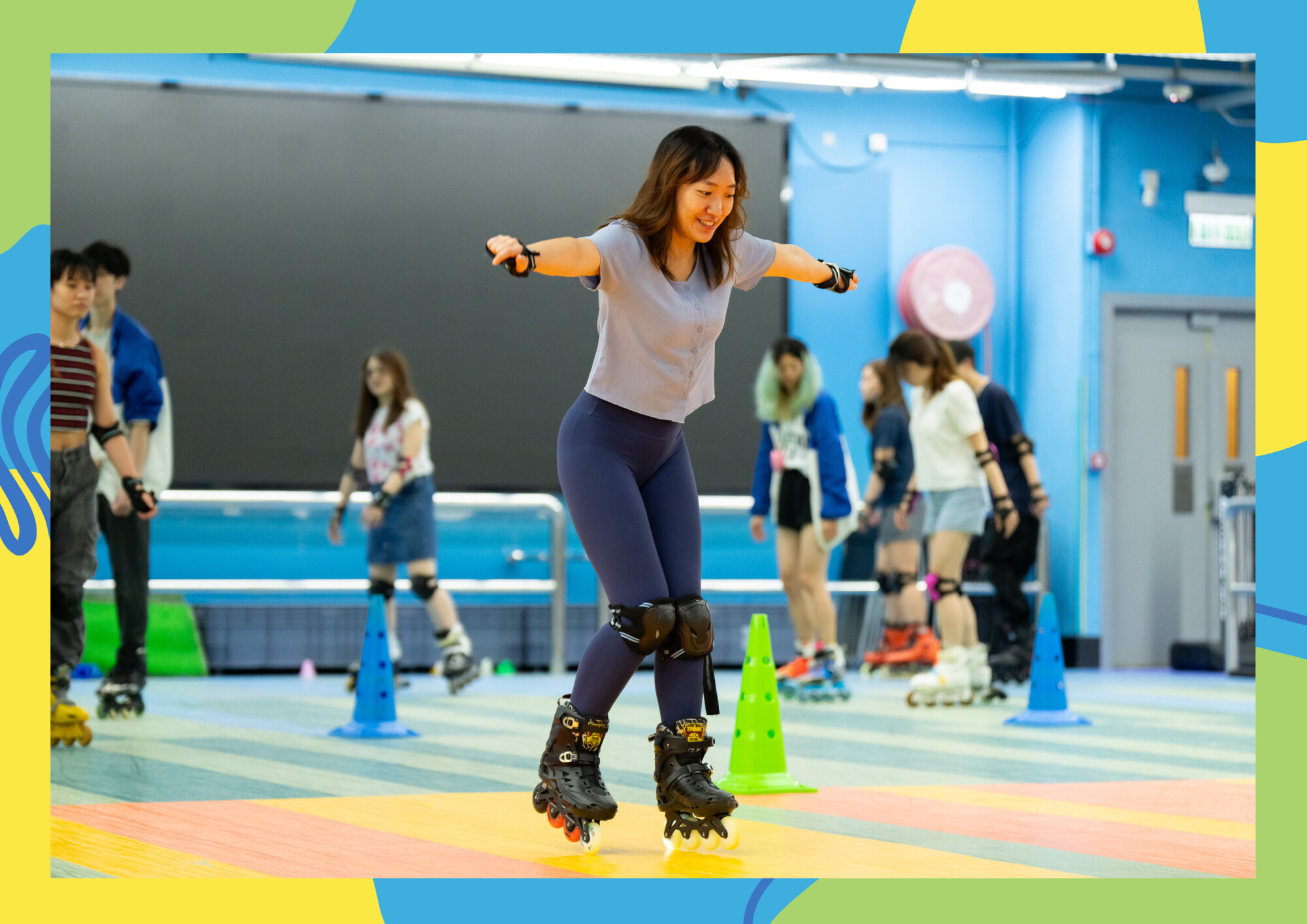 全民全運 - <Fit Friday>「至FIT 8小時」滾軸溜冰
